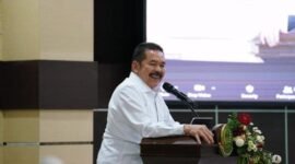 Foto :Jaksa Agung ST Burhanudin Memberikan Pengarahan pada rapat Koordinasi dengan Kemendagri