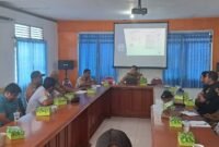 Foto. Rapat Konsolidasi Dinas Perkebunan bersama stakeholder terkait dalam upaya ekspor pala di akhir 2024