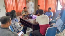 Foto. rapat konsolidasi teknis terpadu di Dinas Perkebunan Fakfak Bersama Yayasan Kaleka dan pengurus koperasi MTQ Dalam rangka kesiapan Ekspor minyak Atsiri ke Perancis di Awal 2025