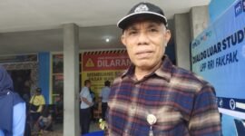 Foto. Kepala Badan Urusan Logistik (Bulog)  Fakfak Ibrahim Wairoy memastikan bahwa stok beras di gudang mereka cukup hingga akhir tahun 2024