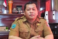 Plt. Kepala Dinas Perkebunan Fakfak Widhi Asmoro Jati, ST., MT saat ditemui wartawan papuatengah.tagarutama.com