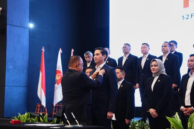 Pelantikan Ketua Umum DPP Perbasi Budisatrio Djiwandono beserta jajaran pengurus DPP lainnya untuk Periode 2024 - 2028