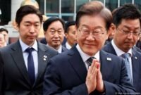 Lee Jae myung, tokoh senior dari Partai Demokrat (DP), keluar sebagai pemenang dalam pemilihan presiden ke-14 yang digelar pada Selasa, 3 Juni 2025.