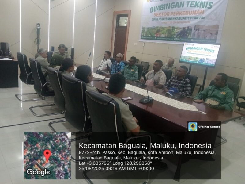 Foto. Sejumlah Peserta Bimtek dari Fakfak yang dikirimkan ke balai BBPPT Ambon. 