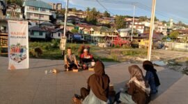 Foto. Kajian Relawan Rumah Zakat Fakfak yang dilaksanakan tentang visi dan misi rumah zakat.