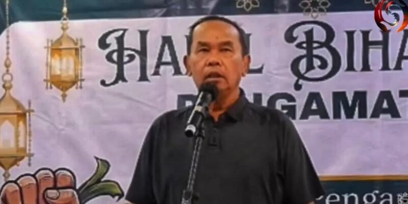 Video pengamat politik Saiful Mujani yang viral.